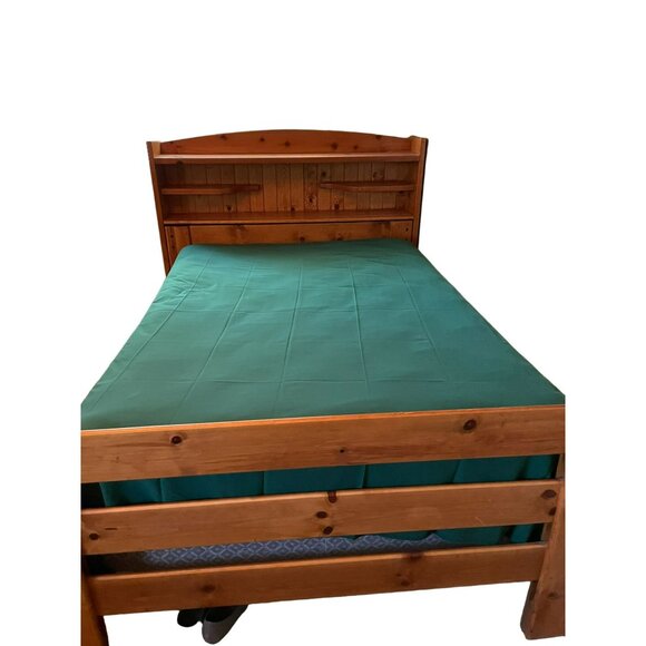 Performance by Springs Other - Vintage Performance by Springs Sheet Full Flat Used Dark Green